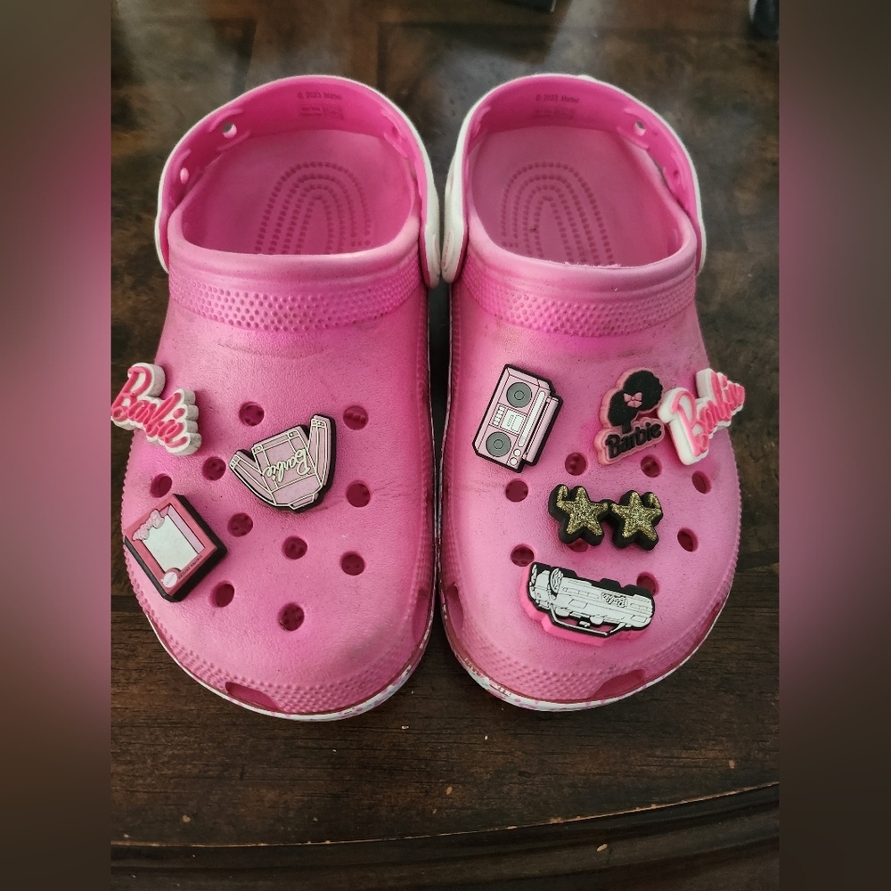 Crocs Barbie Classic Clogs size 9
